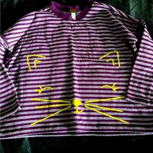 Tea Collection purple kitten long sleeve 6